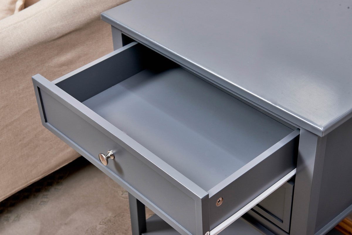 Sierra 2Drawer Side Table Best Sleep Centre Inc.