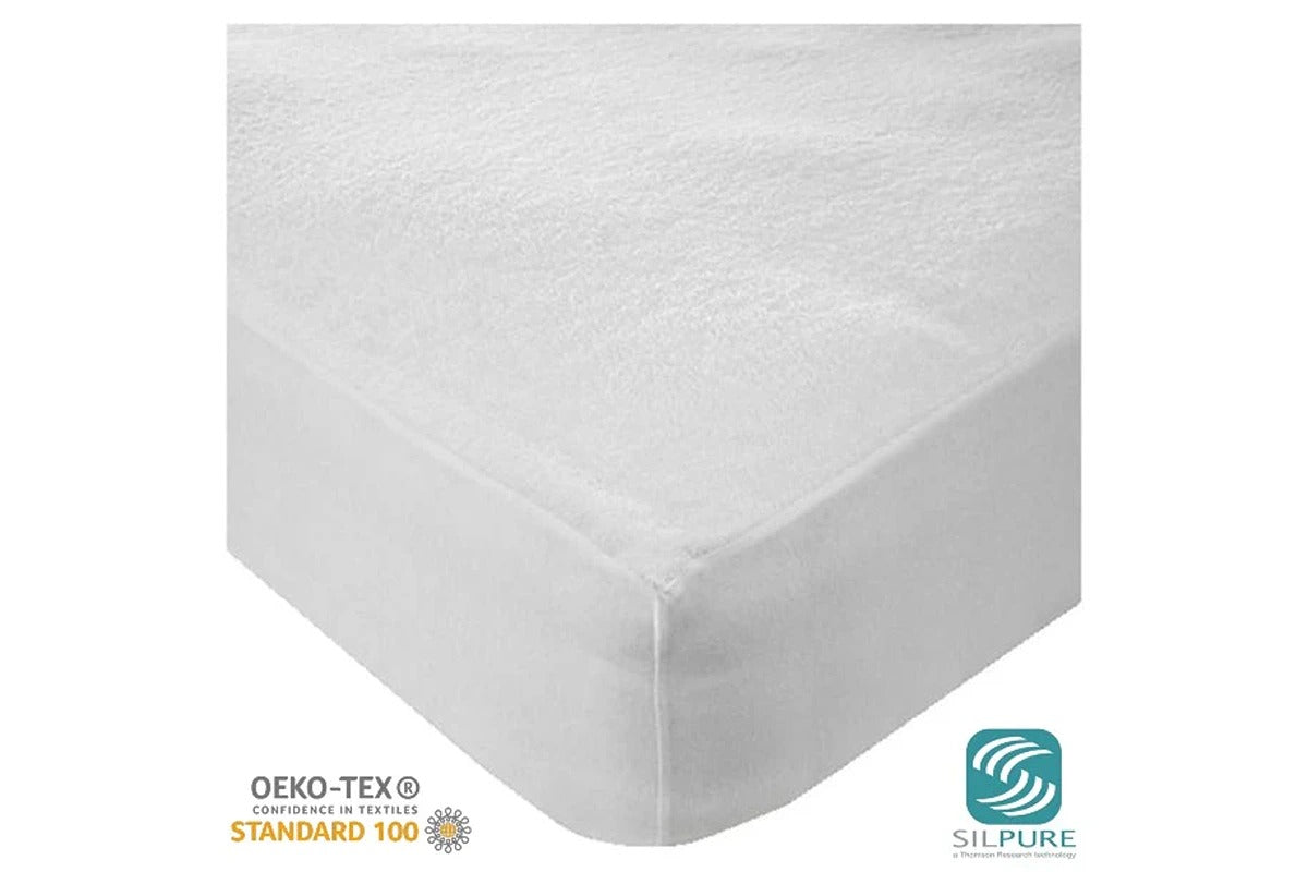 PureCare Sleep Accessories Health Comfort Total Encasement Mattress or Box Spring Protector (6-Sided) - Twin, Double, or Queen