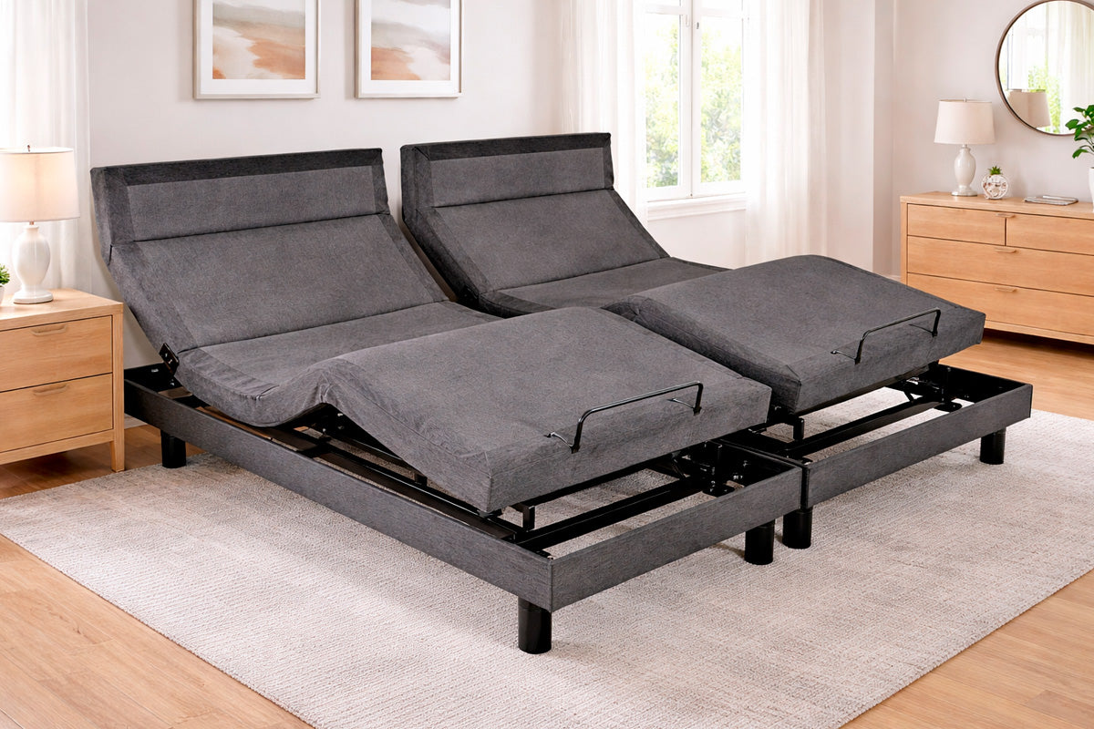 W. Silver Products Electric Adjustable Beds Winchester Pillow Tilt Wall Hugger (GS-72) - Split King