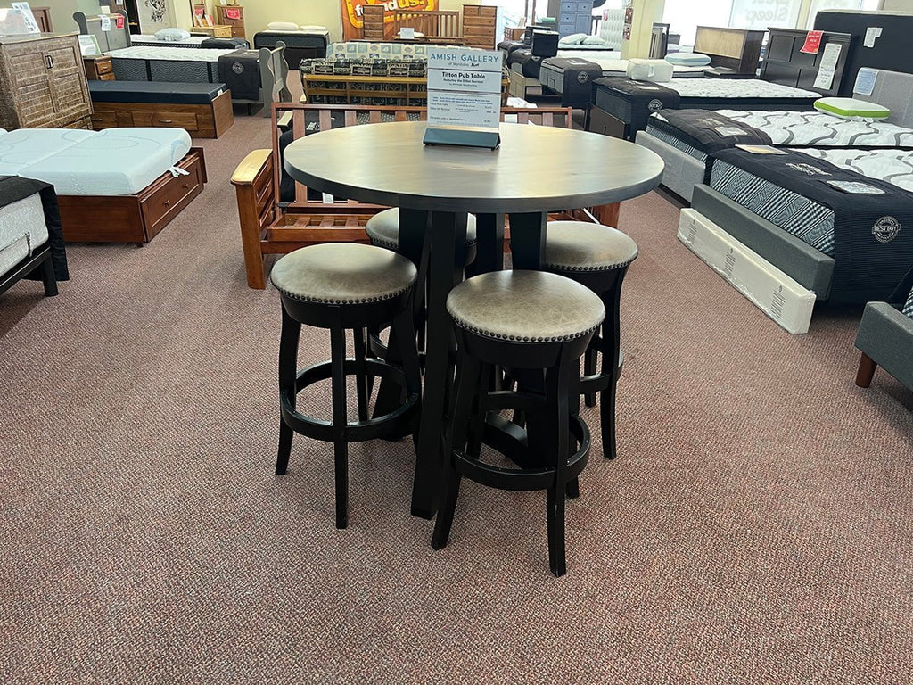 Best Sleep Centre Inc. Opportunity Buys Internet Returns Amish Made Tifton Pub Table & 4 Stools