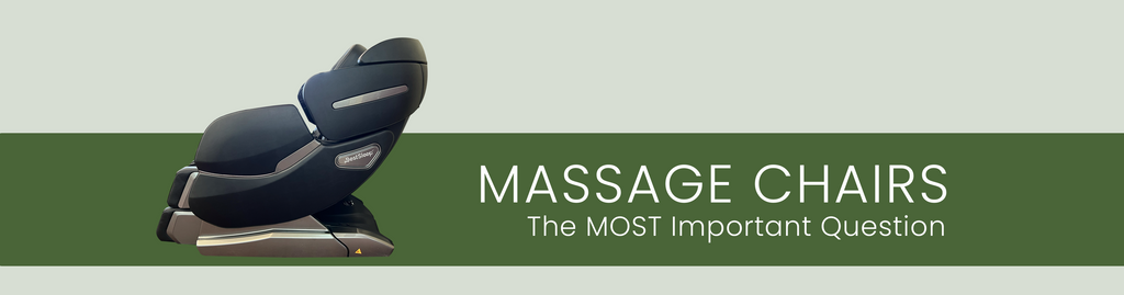 Massage Chairs - The MOST Important Question