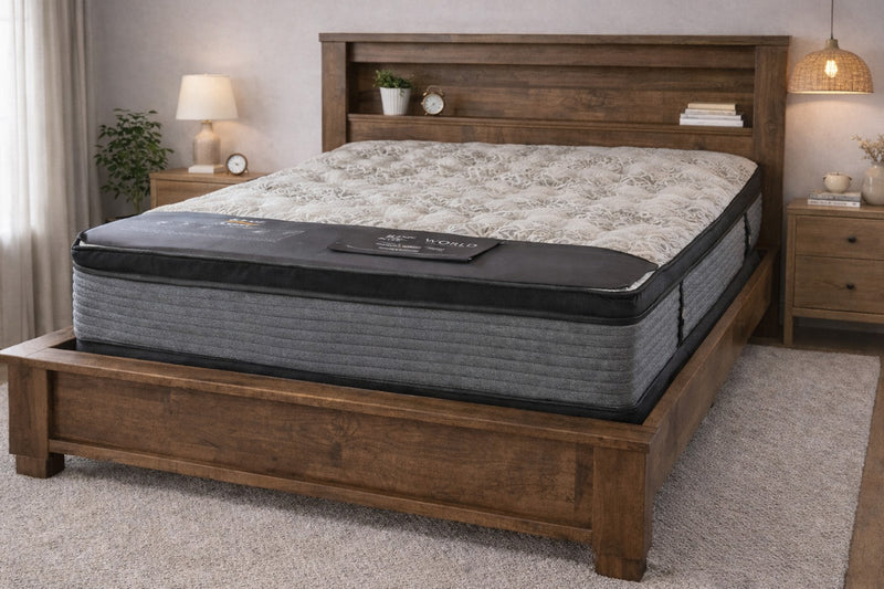 Bella Plush Euro Top 14" Mattress by King Koil Floor Model QUEEN ONLY