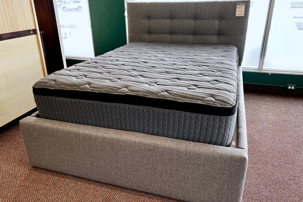 Heaven Queen Upholstered Storage Bed - Floor Model CLEARANCE