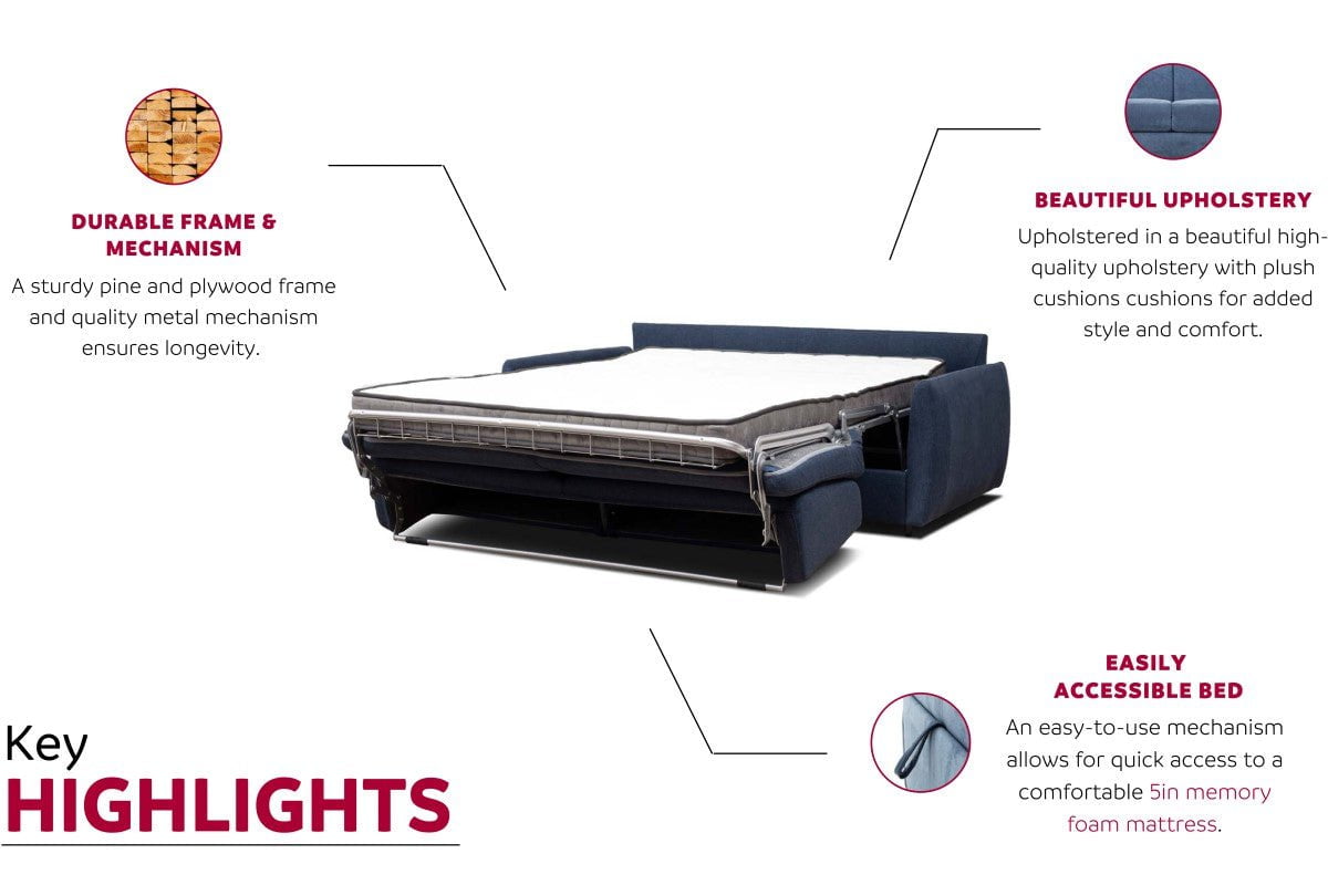 See the Benito Sofa in Queen only · 26 Colours Available