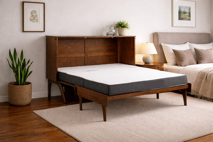 Best Sleep Centre Inc. Murphy Cabinet Beds Olympia Murphy Desk Bed Black Walnut