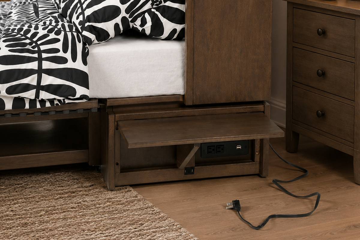 Best Sleep Centre Inc. Murphy Cabinet Beds Louvre Murphy Cabinet Bed | IN-STOCK
