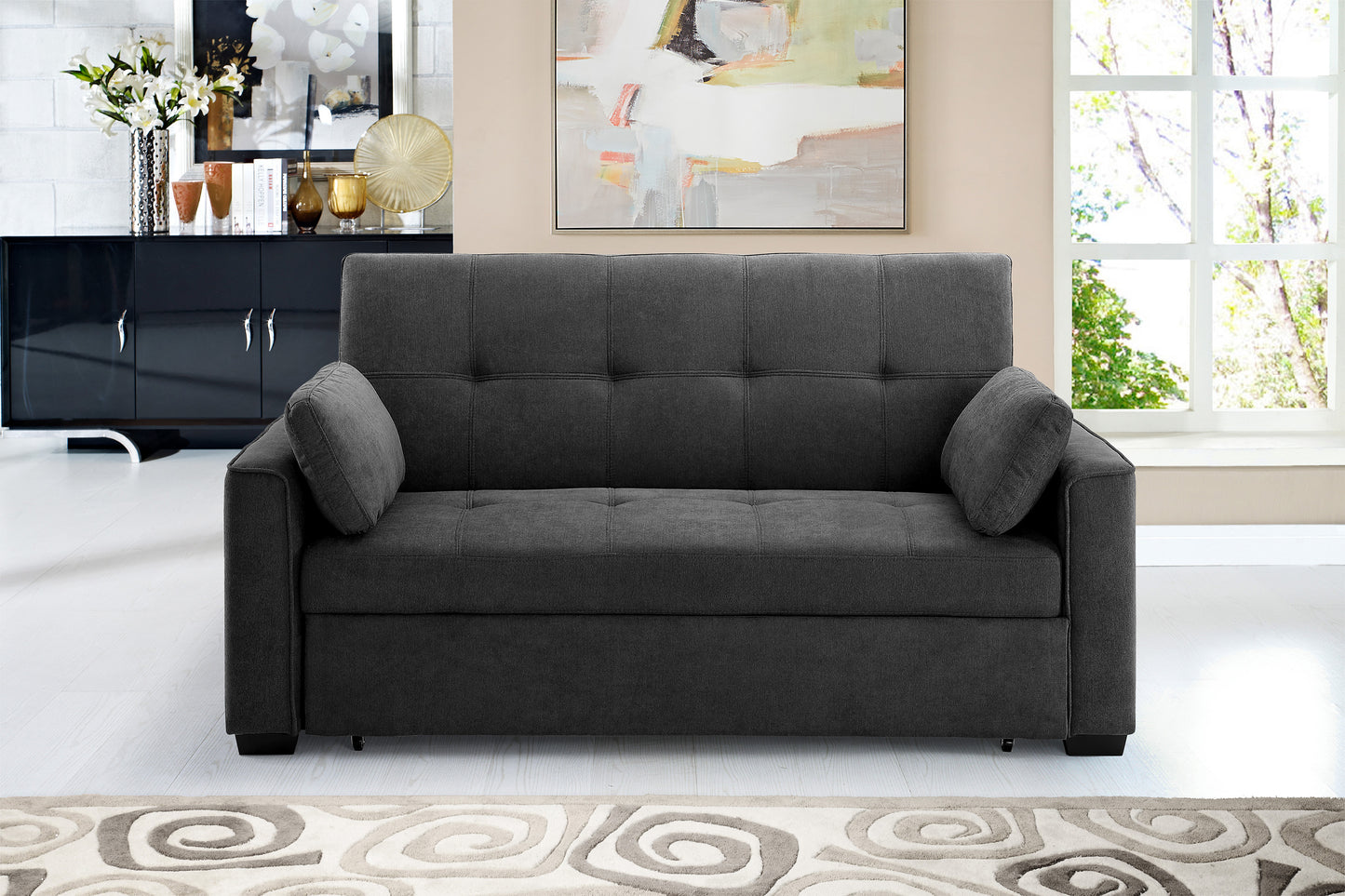 Best Sleep Centre Inc. Sofa Bed Twin / Charcoal Nantucket Sofa Sleeper
