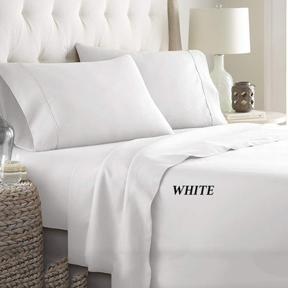 Best Sleep Centre Sheets Twin / White Bamboo Comfort Blend Sheets - Very Soft very cool, very long wearing!