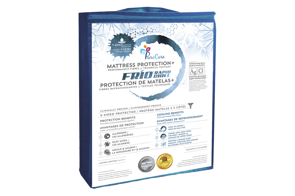 Best Sleep Centre Sleep Accessories PureCare Frio Cooling 5-Sided Mattress Protector