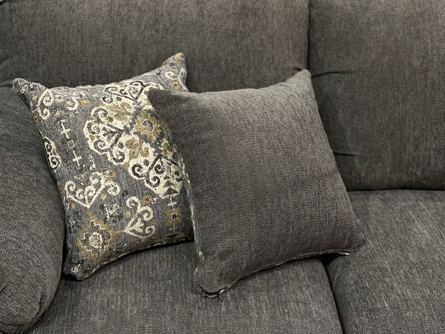 Best Sleep Direct Opportunity Buys Winton Sofa Loveseat Set (Available in Grey) CLEARANCE