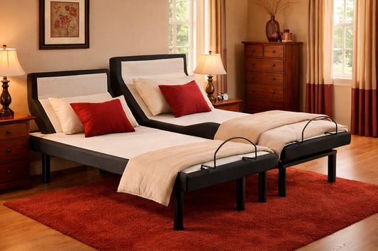 Best Sleep Electric Adjustable Beds Prodigy Lumbar 2.0 Split King Lifestyle Adjustable Base