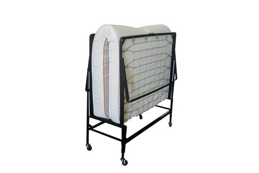 Best Sleep Folding Cot Bed 39" Rollaway Folding Cot Bed with Twin Size Mattress