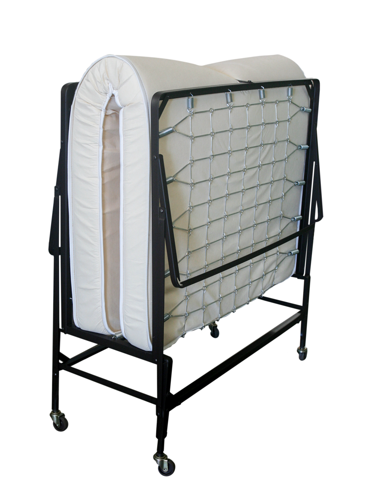 Best Sleep Folding Cot Bed 39" Rollaway Folding Cot Bed with Twin Size Mattress