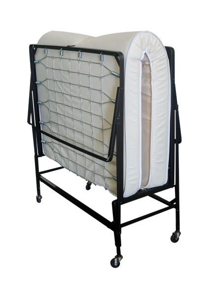 Best Sleep Folding Cot Bed 39" Rollaway Folding Cot Bed with Twin Size Mattress