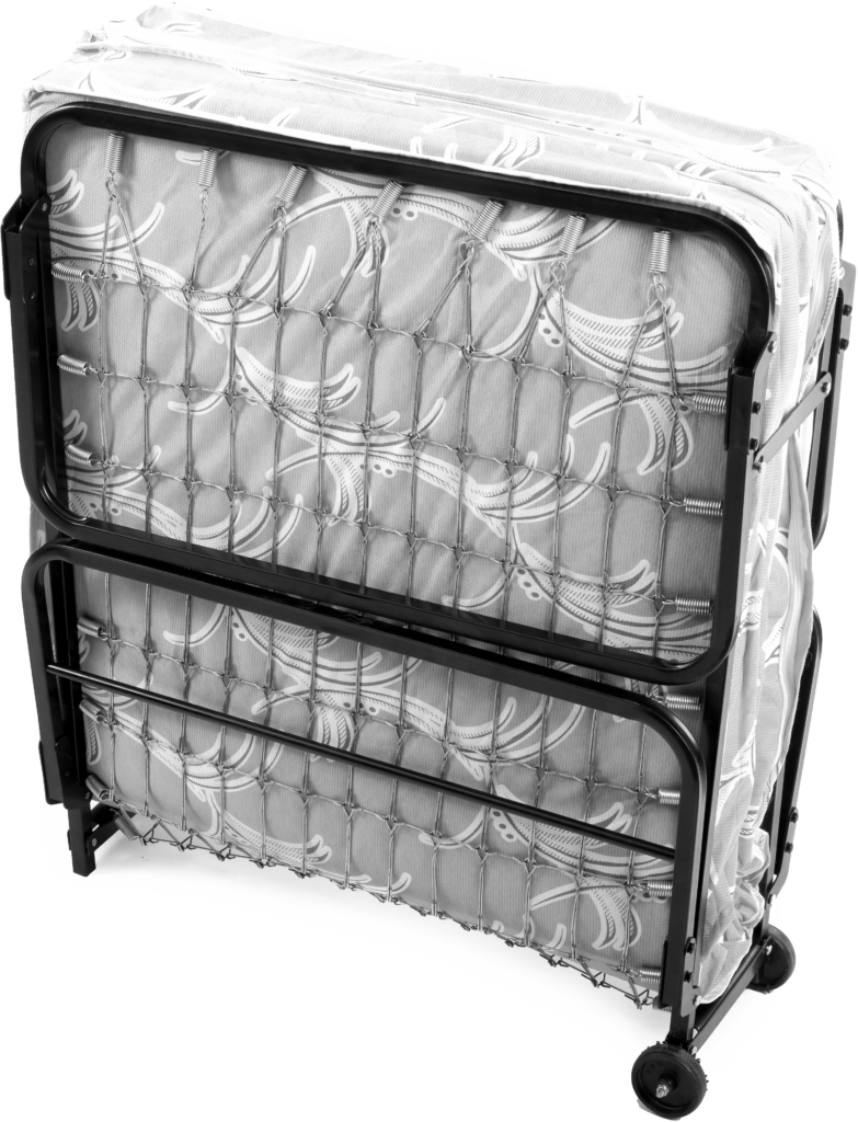 Best Sleep Folding Cot Bed 39" Rollaway Folding Cot Bed with Twin Size Mattress