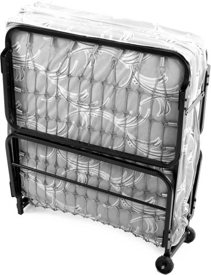 Best Sleep Folding Cot Bed 39" Rollaway Folding Cot Bed with Twin Size Mattress