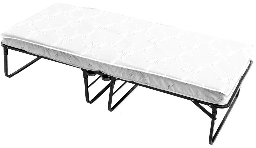 Best Sleep Folding Cot Bed 39" Rollaway Folding Cot Bed with Twin Size Mattress