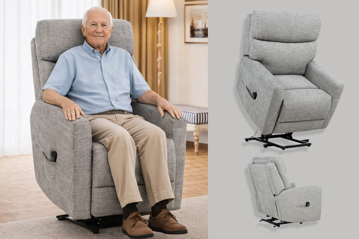 Best Sleep Lift Chair Grey Morrow Power Lift Chair