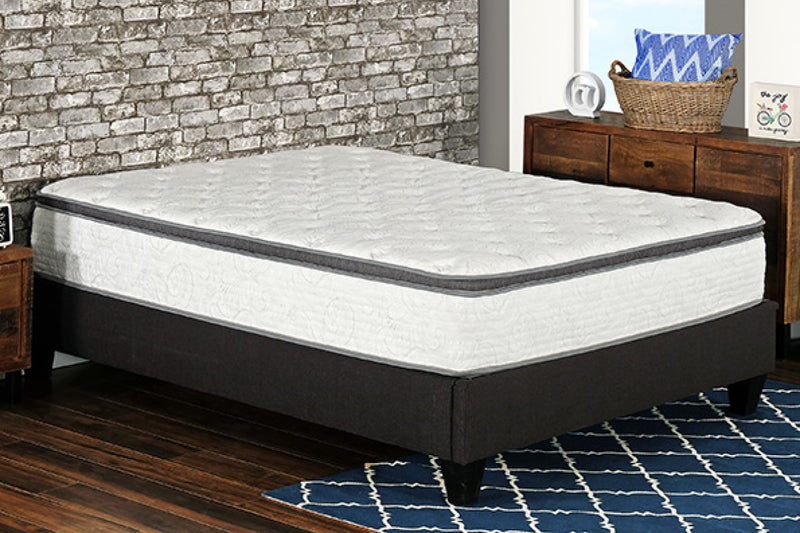 Best Sleep Mattress Queen / Mattress Only Fuzion Euro Top 12" Pocket Coil - Bed in a Box