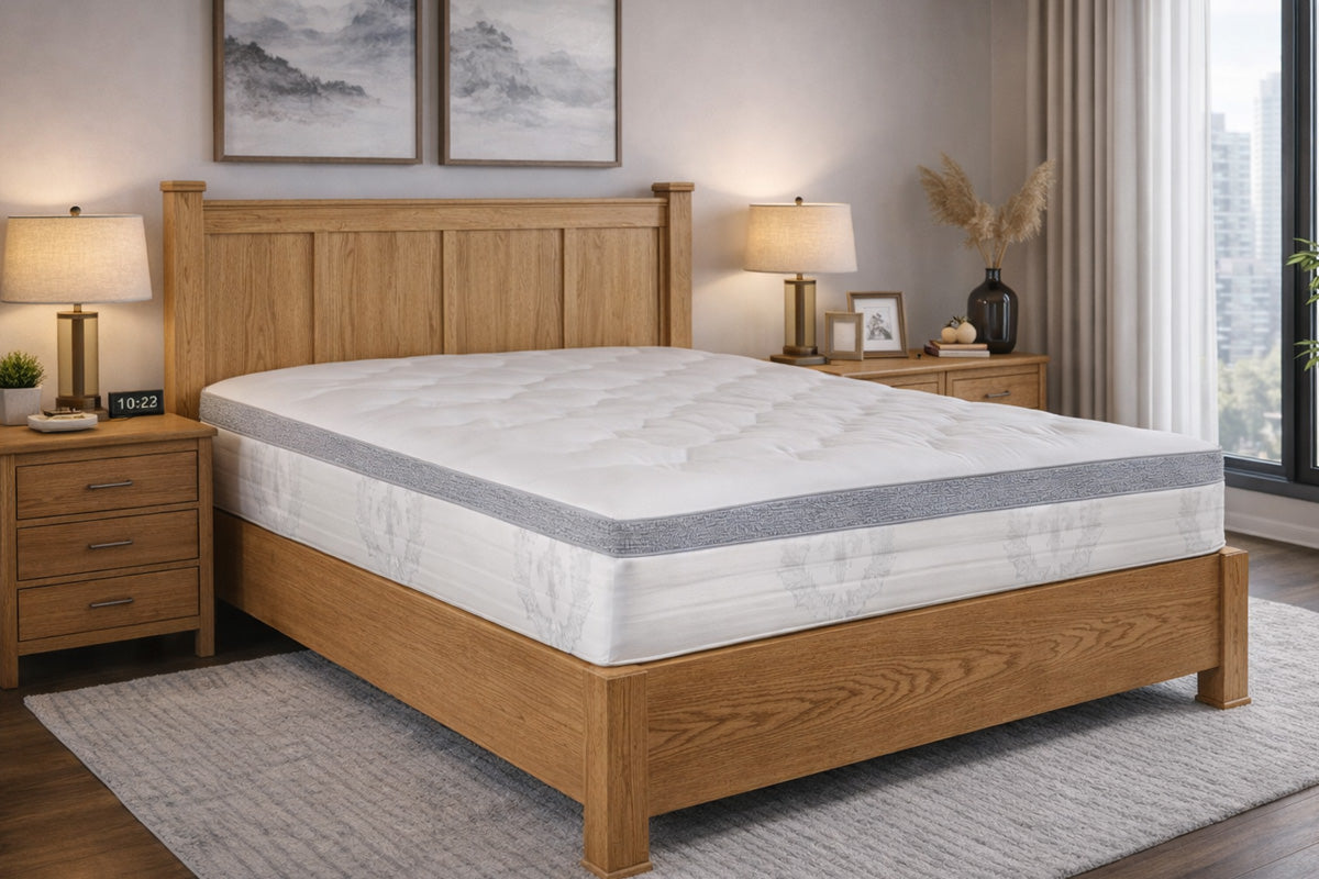 Best Sleep Mattress Twin XL Everley 2 - 14 Inch Euro Top Mattress in TWIN XL Only