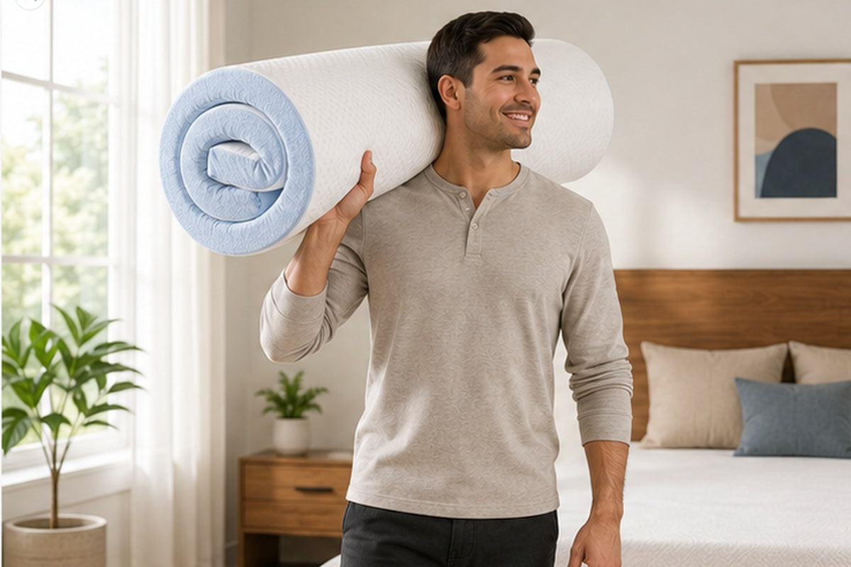 Best Sleep Mattress Toppers Sierra 2.5" Gel-Infused Memory Foam Mattress Topper