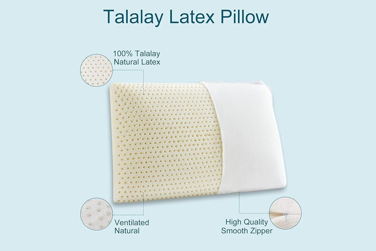 Best Sleep Pillows Latex Low Profile Firm