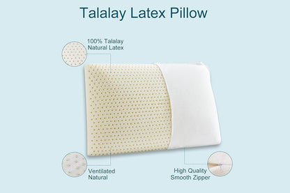 Best Sleep Pillows Latex Low Profile Firm