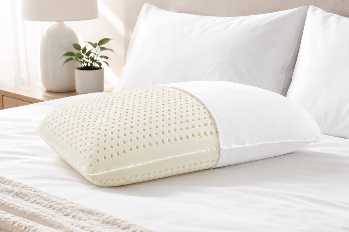 Best Sleep Pillows Talalay Latex Low Profile Firm Pillow