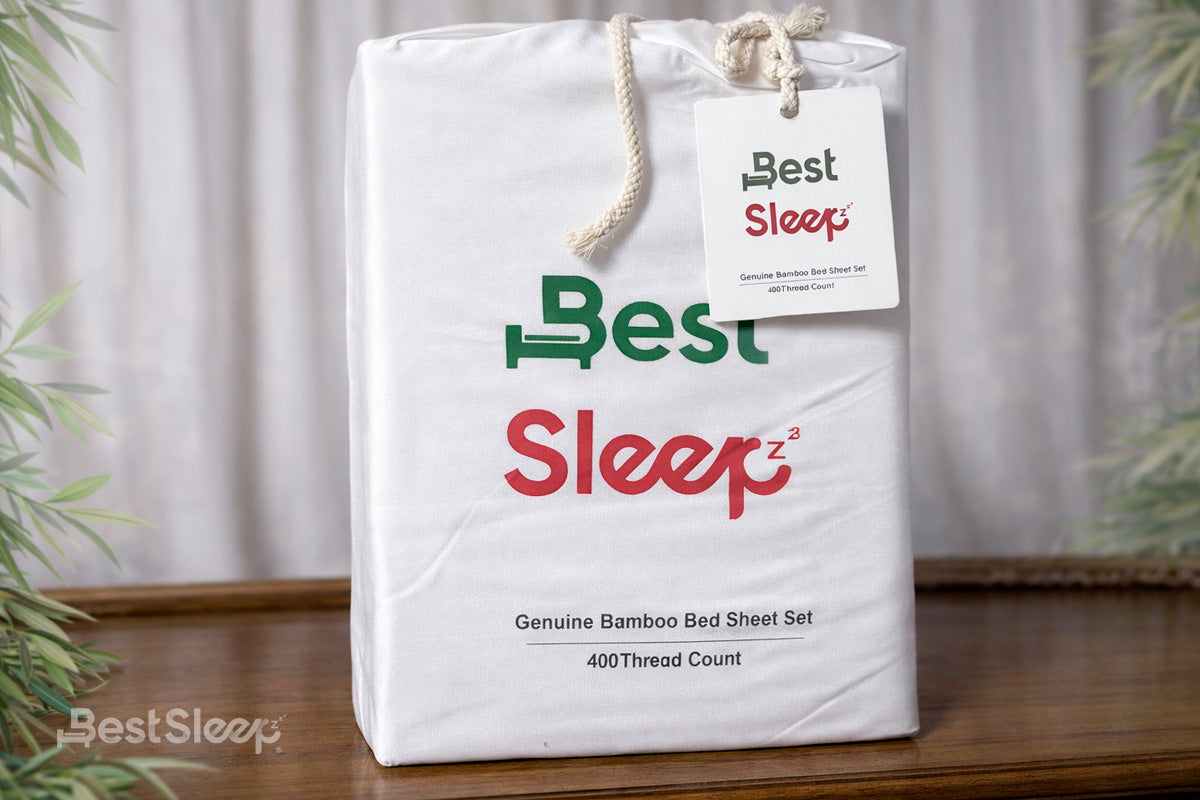 Best Sleep Sheets Queen / White Organic Bamboo Sheets