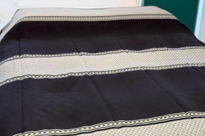 Biuluz Telar Sleep Accessories Traditional Oaxacan Artisan Bedspread - Hand-Crafted, Loom Spun - Turquoise