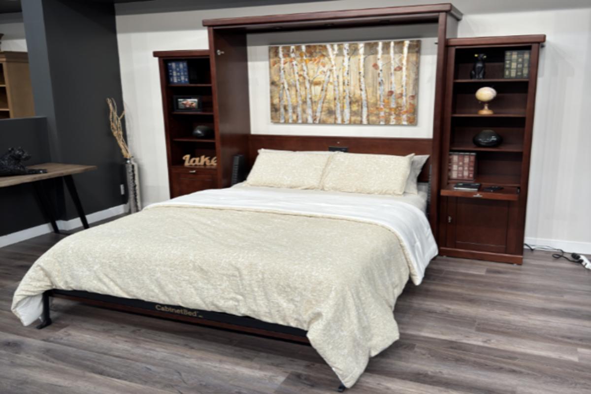 CabinetBed Wall Beds No Side Towers / Mahogany Aspen Wallbed
