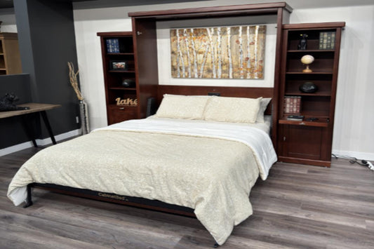 CabinetBed Wall Beds No Side Towers / Mahogany Aspen Wallbed