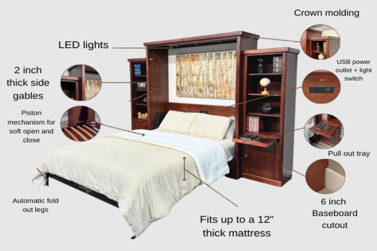 CabinetBed Wall Beds Aspen Wallbed