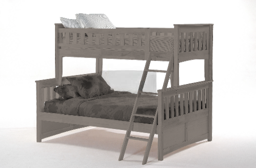 Ginger Twin Over Full Bunk Bed (5 colours)