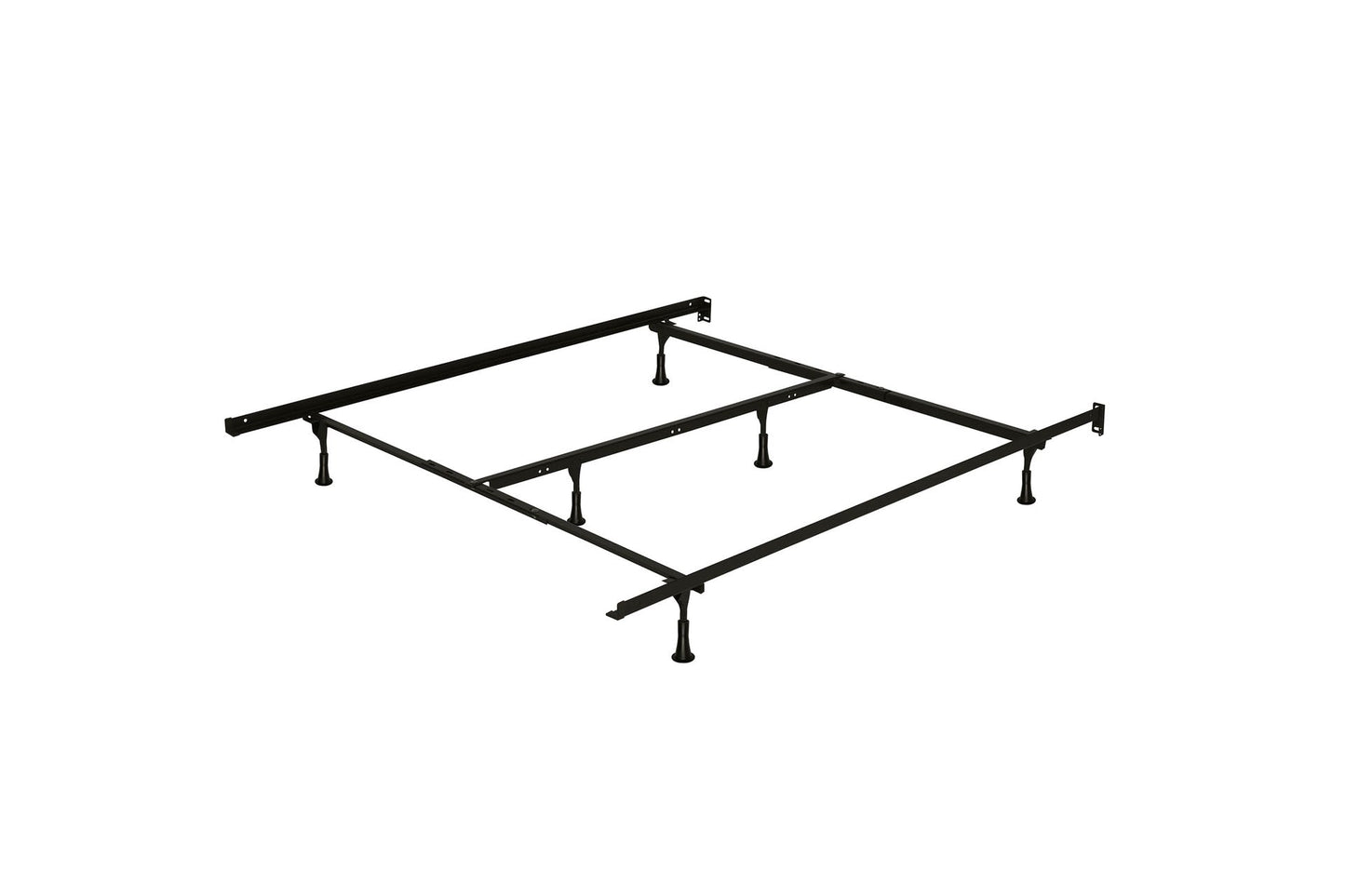 Julien Beaudoin Metal Frames Plastic Glides Twin/Full/Queen 6 Leg Metal Frame