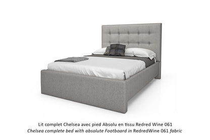 Julien Beaudoin Upholstered Fabric Beds Chelsea Upholstered Fabric Bed