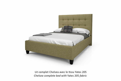 Julien Beaudoin Upholstered Fabric Beds Chelsea Upholstered Fabric Bed