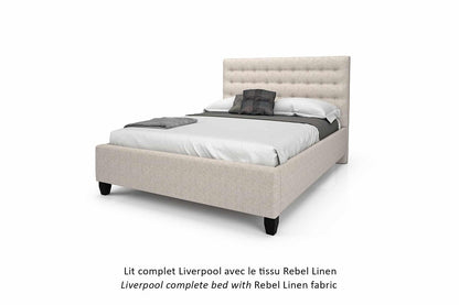 Julien Beaudoin Upholstered Fabric Beds Liverpool Upholstered Fabric Bed