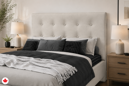 Julien Beaudoin Upholstered Fabric Beds Adam Upholstered Bed (Headboard Only)
