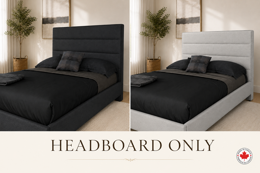 Julien Beaudoin Upholstered Fabric Beds Adelaide Upholstered Headboard Only | Multiple Fabric Colours