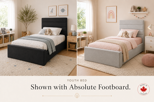 Julien Beaudoin Upholstered Fabric Beds Adelaide Upholstered Kids Platform Bed | Multiple Fabric Colours