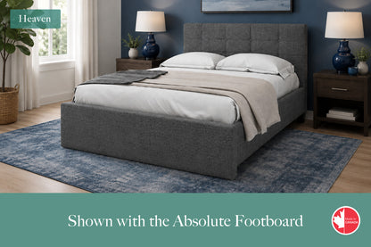 Julien Beaudoin Upholstered Fabric Beds Heaven Upholstered Kids Platform Bed - Box Spring Required | Multiple Fabric Colours