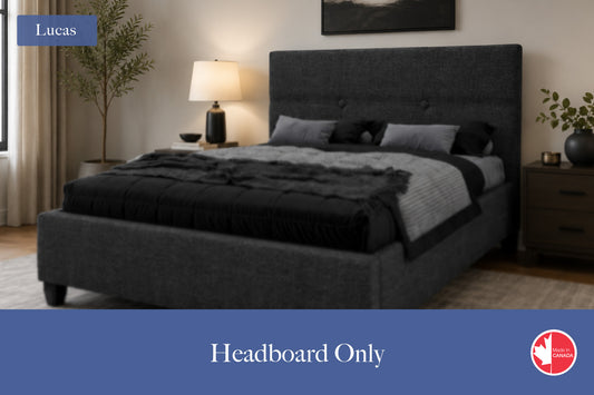 Julien Beaudoin Upholstered Fabric Beds Queen / Headboard Only / Yates 84 Lucas Upholstered Headboard Only | Multiple Fabric Colours
