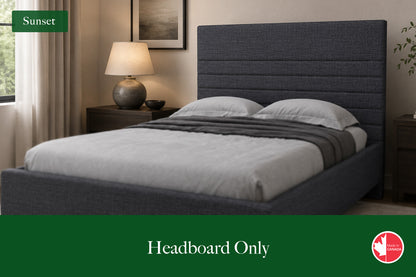 Julien Beaudoin Upholstered Fabric Beds Queen / Headboard Only / Yates 84 Sunset Upholstered Headboard Only | Multiple Fabric Colours