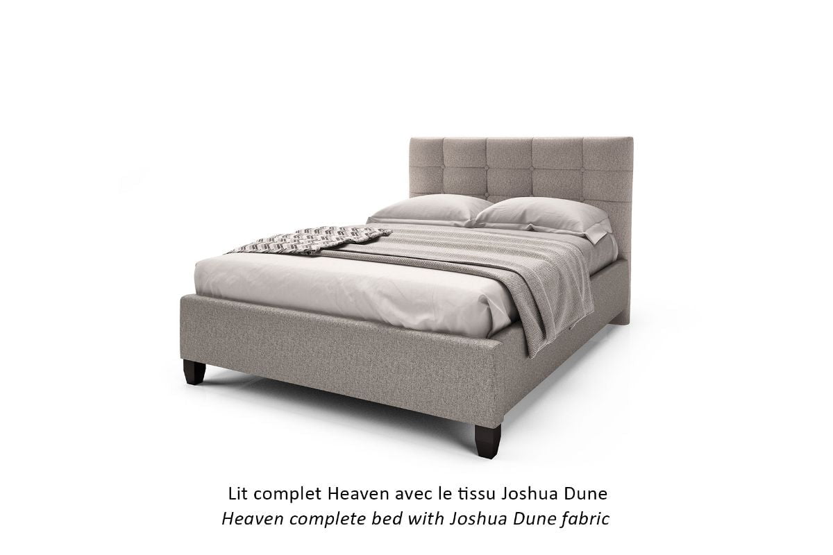 Julien Beaudoin Upholstered Fabric Beds Heaven Upholstered Fabric Bed