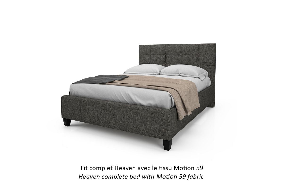 Julien Beaudoin Upholstered Fabric Beds Heaven Upholstered Fabric Bed