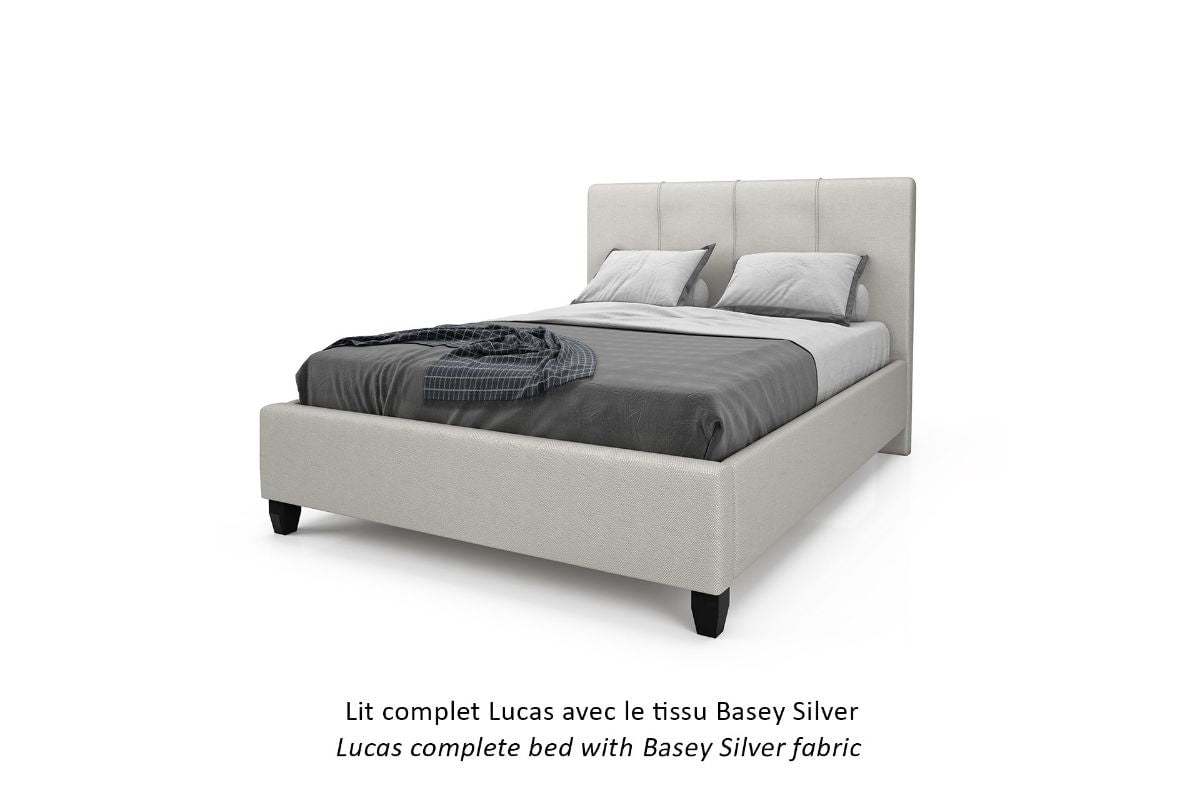 Julien Beaudoin Upholstered Fabric Beds Lucas Upholstered Fabric Bed