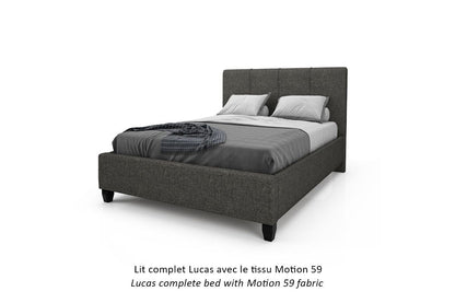 Julien Beaudoin Upholstered Fabric Beds Lucas Upholstered Fabric Bed