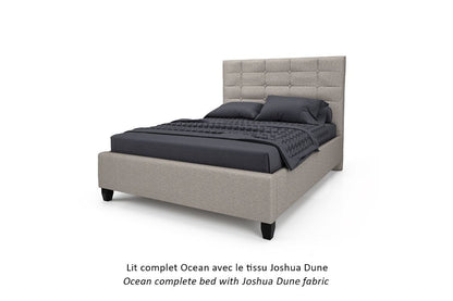 Julien Beaudoin Upholstered Fabric Beds Ocean Upholstered Fabric Bed