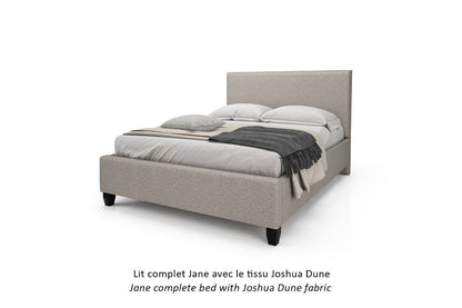 Julien Beaudoin Upholstered Fabric Beds Jane Upholstered Fabric Bed